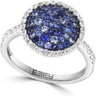 Effy Sterling Silver Sapphire Ring in Blue at Nordstrom Rack, Size 7