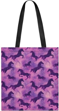 Generic Horse Tote Bag for Women Men Shoulder Bags Purses Pouch Handbags