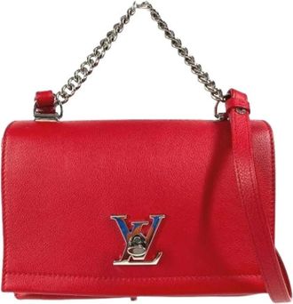 Louis Vuitton Pre-owned Cross Body Bags, female, Red, Size: ONE SIZE Pre-owned Vintage Leather Crossbody Bag