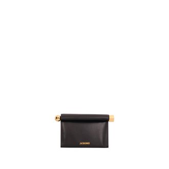 Jacquemus Le Sac Rond Carr&eacute; - - Bags - Donna - Nero - ONE SIZE