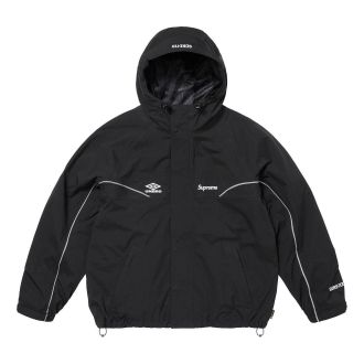 SUPREME x Umbro GORE-TEX Hooded Jacket Black SS25J4-BLACK