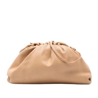 Bottega Veneta Pre-owned Clutches, female, Brown, Size: ONE SIZE Pre-owned The Pouch