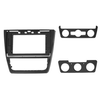 OEM Kit De Embellecedores Para Panel De Navegaci&oacute;n De Coche, Marco Y Salpicadero, 2 Piezas, Abs, Sin Costuras, Para Modificaci&oacute;n De Coche
