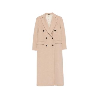 Eraldo Double-breasted Peaked-lapel Coat