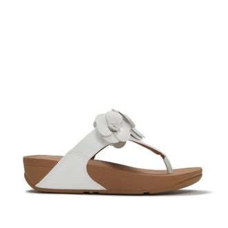 FitFlop Fitflop Womens Lulu Flower Toe-Post Sandals
