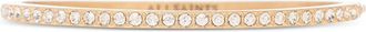AllSaints Bracciale con cristalli - Oro