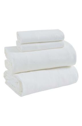 Superior Cotton Flannel Sheet Set in Ivory at Nordstrom Rack, Size Full
