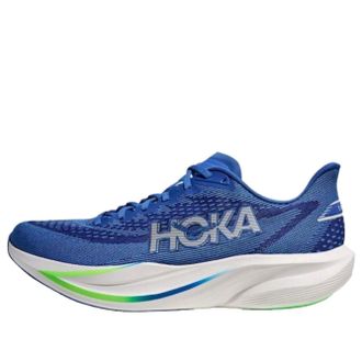 Hoka One One Mach 7 Cobalt Blue Neon Green 1171904-CBLTB