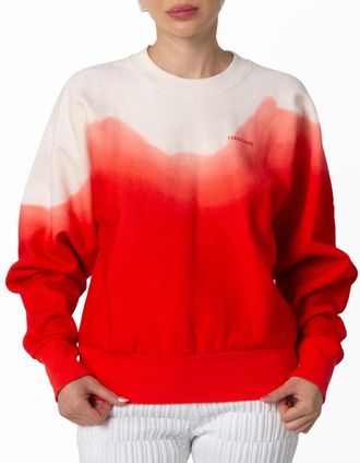 Ferragamo Dip-Dye Effect Cotton Sweatshirt, Size X-Large