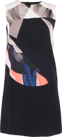 Victoria Beckham Sleeveless Mini Dress in Multicolor Viscose