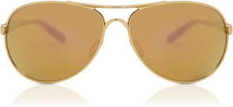 Oakley OO4079 FEEDBACK Polarized 407937 Womens Sunglasses Gold Size 59