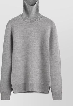 Toteme wool highneck double knit sweatshirt