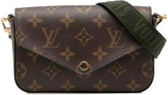 Louis Vuitton Pre-owned Cross Body Bags, female, Brown, Size: ONE SIZE Pre-owned Cross Body Bag