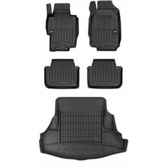 OEM Juego De Alfombrillas De Goma 3d Para Maletero De Honda Accord 7 Sed&aacute;n (2002-2008)