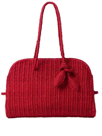 Jacquemus Red Turismo Large Shoulder Bag
