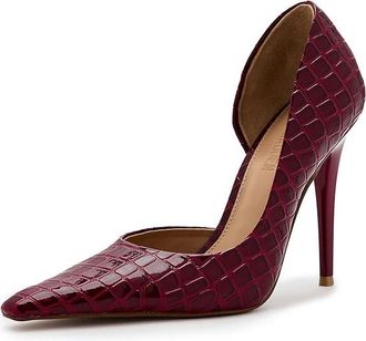 Steve Madden Elegant Womens Shoes Red Croco : 5.5 M, Textile