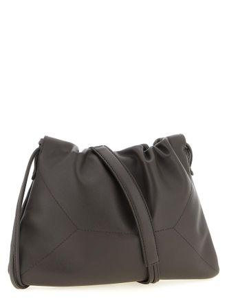 Brunello Cucinelli Womens Bc Duo Clutch Brown Calfskin Leather