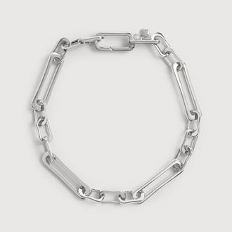 Monica Vinader Sterling Silver MV Alta Duo Bracelet