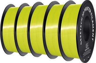 OEM Filamento Para Impresora 3d, Material Pla, Acabado Sedoso, Amarillo