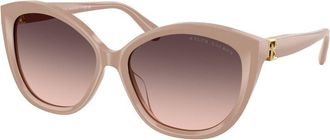 Ralph Lauren RL8225U 6218U8 Womens Sunglasses Brown Size 57