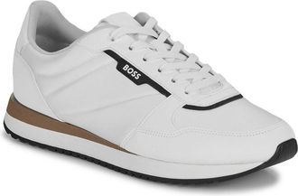HUGO BOSS Mens Kai Runn Trainers in Natural - Size UK 10