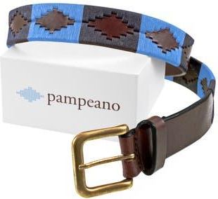 Pampeano Azules Belt in Brown/navy/sapphire Blue at Nordstrom, Size 38