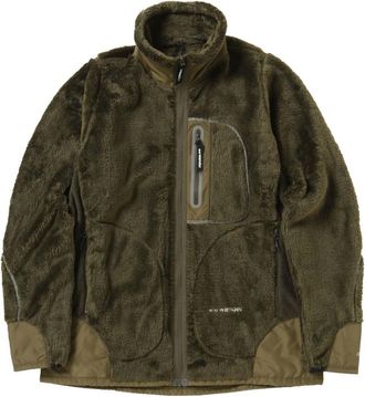 And Wander Hoodies & sweatvesten, Heren, Groen, S, Polyester, 18 High Loft Fleece Jacket