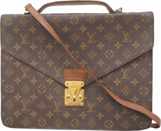 Louis Vuitton Brown Briefcase (Pre-Owned)