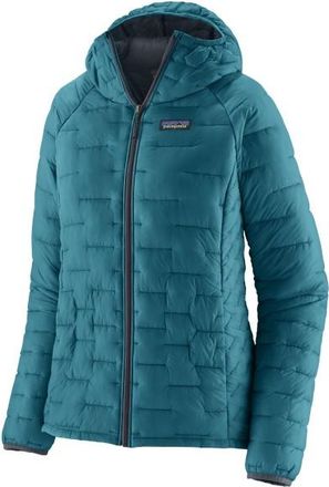 Patagonia Micro Puff Hoody Kunstfaserjacke f&uuml;r Damen | t&uuml;rkis/blau