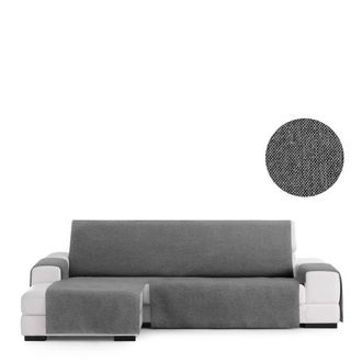 Eysa Funda chaise longue izquierda vista frontal negro 240 cm