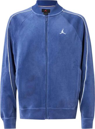 Nike Jordan Giacca sportiva Brooklyn con zip - Blu