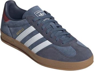 adidas Gazelle Indoor Sneaker in Preloved Ink/white/shadow Navy at Nordstrom, Size 10