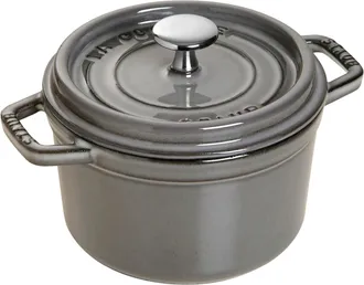 Staub Cast Iron Round Dutch Oven, Made in France