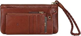 OLD TREND Marigold Genuine Leather Modular RFID Zip Wallet in Brown at Nordstrom