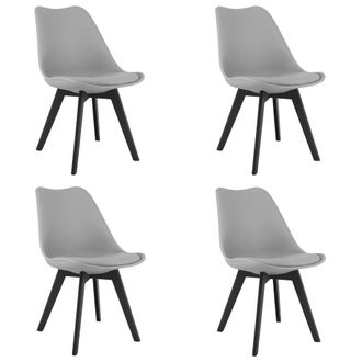 OEM Silla Mark - Patas Gris / Negro X 4