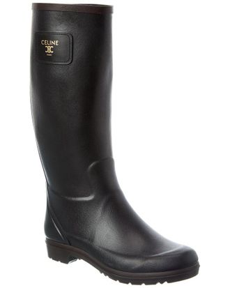 Celine Celine Rubber Rain Boot