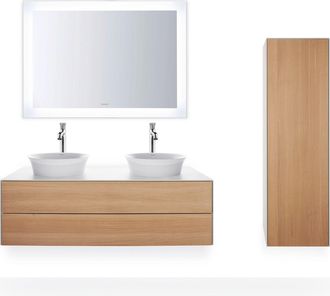 Duravit Tulip Blanco, Mueble De Ba&ntilde;o Colgado En La Pared, Ancho - Duravit