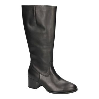 Gabor Foulardcalf Hoge Laars - Dames - Schoenen - Zwart - Maat: 40 EU Zijde