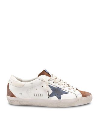 Golden Goose SNEAKERS SUPER STAR IN PELLE - Golden Goose Deluxe Brand - Man