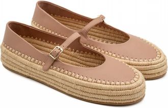 Paloma Barcel&oacute; Womens Olimpia Ballerina Mary Janes In Beige