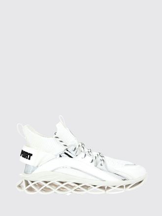 Plein Sport Runner Tiger High-Top Sneakers in Mesh with an Elasticated Ankle