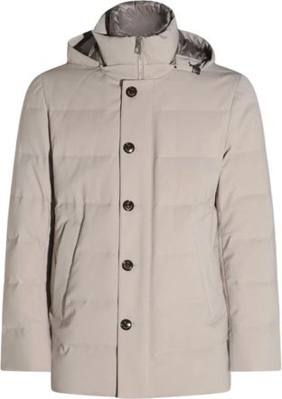 Montecore Piumino Jas - Heren - Winterjassen - Beige - 2XL - Leer - Jassen