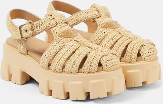 Prada Monolith sandals