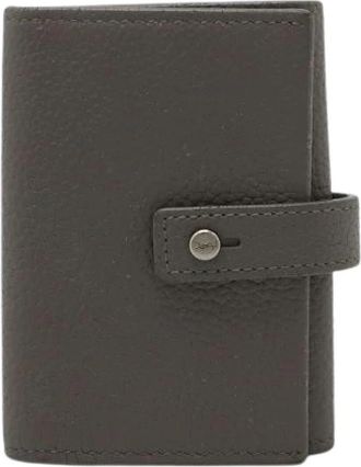 Saint Laurent Pre-owned Lederen Sleutelhoes - Dames - Vintage Accessoires - Grijs - ONE Size - Leer - Vintage
