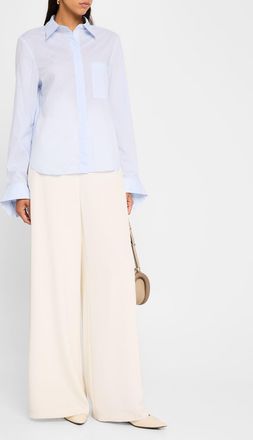 TWP Cotton Button-Front Boyfriend Shirt