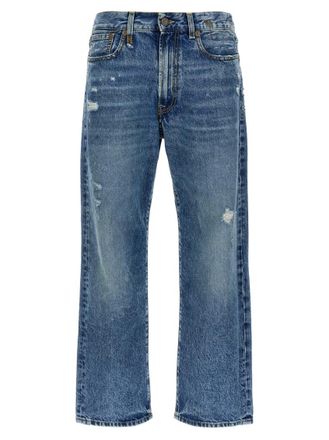 R13 Blue Boyfriend Jeans