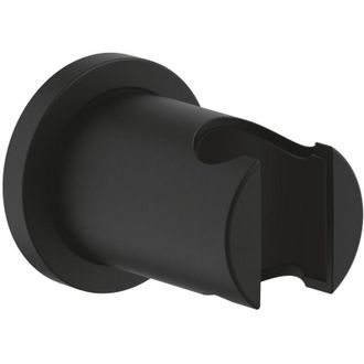 GROHE Rainshower - Soporte De Ducha De Pared, No Regulable, Negro Mate