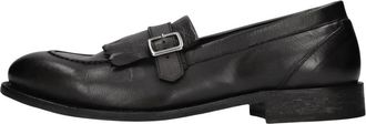 Rick Owens 5767 A Fregio Loafer - Heren - Loafers - Zwart - 43 EU - Leer - Schoenen