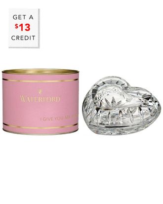 Waterford Giftology Heart Box