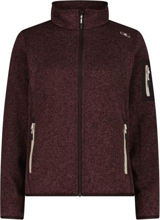 F.lli Campagnolo Jacket Jacquard Knitted Fleecejacke f&uuml;r Damen | braun